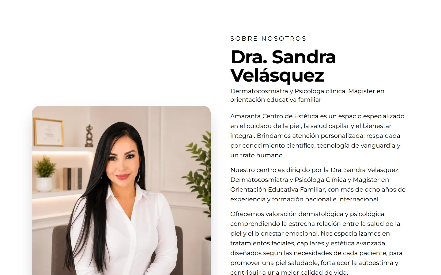 Amaranta: Quién está detrás
